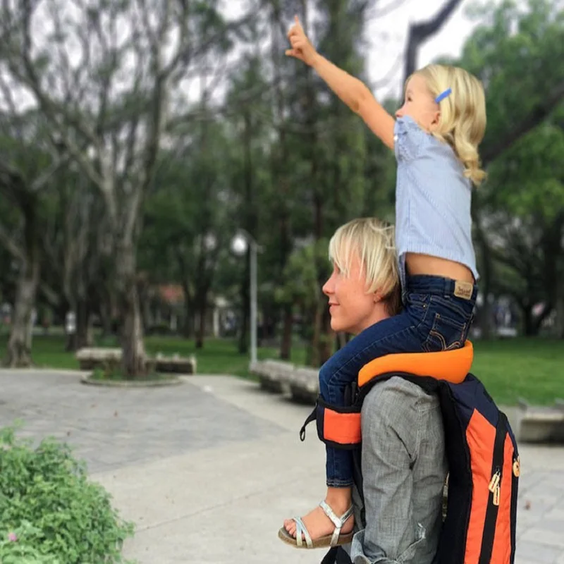 

198 Hands Free Saddle Baby Carrier For Dad Shoulder Seat For Kids Travel Hip Seat Children Strap Rider Baby Kangaroo Sling