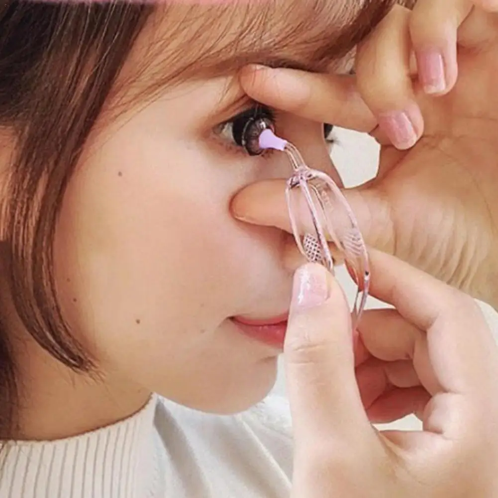 

New Special Forceps For Contact Lenses Contact Lens Inserter Remover Soft Tweezer Makeup Tools Portable Wearing Aid Tweezer