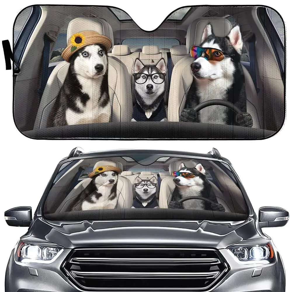 Автомобильный солнцезащитный козырек для собак