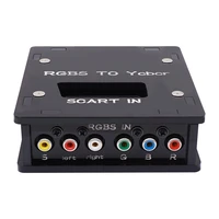 rgbs to ypbpr ycbcr component converter with scart vga composite port for ps2 n64 dreamcast retrogaming consoles