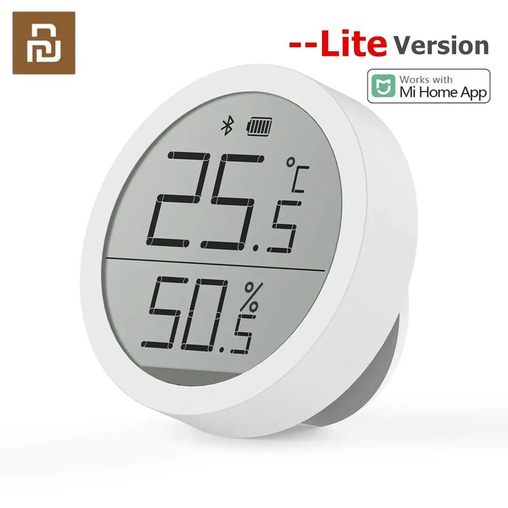 

XIAOMI Qingping Bluetooth Hygrometer Thermometer Temperature&Humidity Sensor for Apple HomeKit/Mijia App Smart Home Sensor Lite