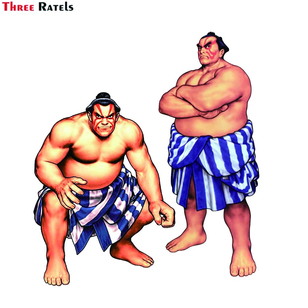 Наклейки Three Ratels H294 Edmond Honda Street Fighter для BMV E39 автомобильные аксессуары наклейки