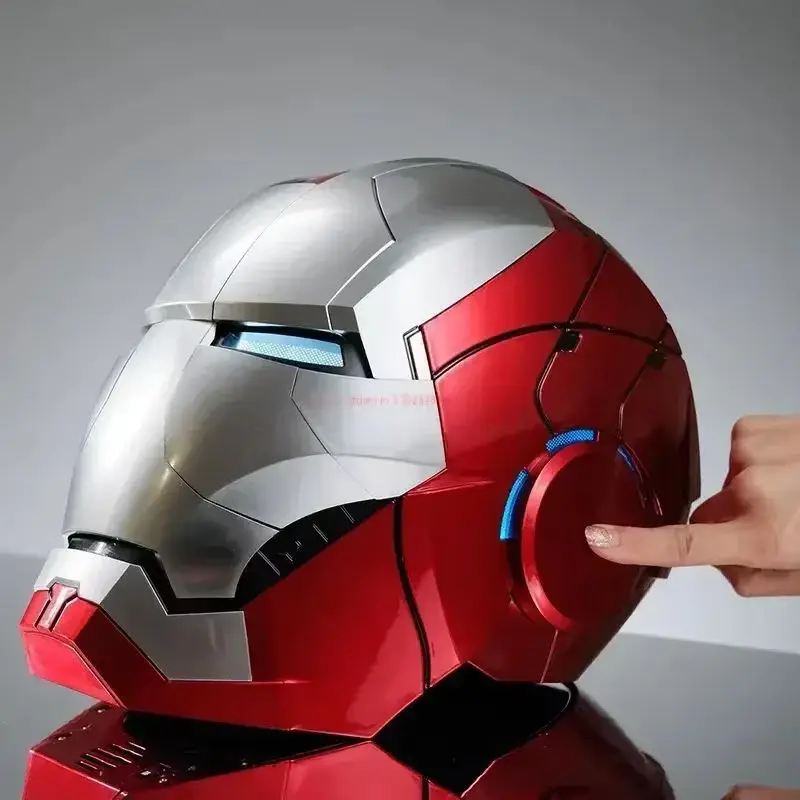 Новые Mk5 Горячие игрушки Железный человек Шлем Голосовое управление