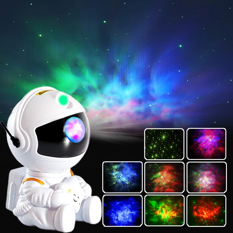 

Проектор ночной астронавта для дома, проектор звездного неба, Звездный проектор, милая декоративная комната, украшения для дня рождения