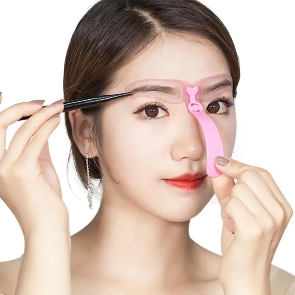 

4 шт./набор, шаблоны для бровей