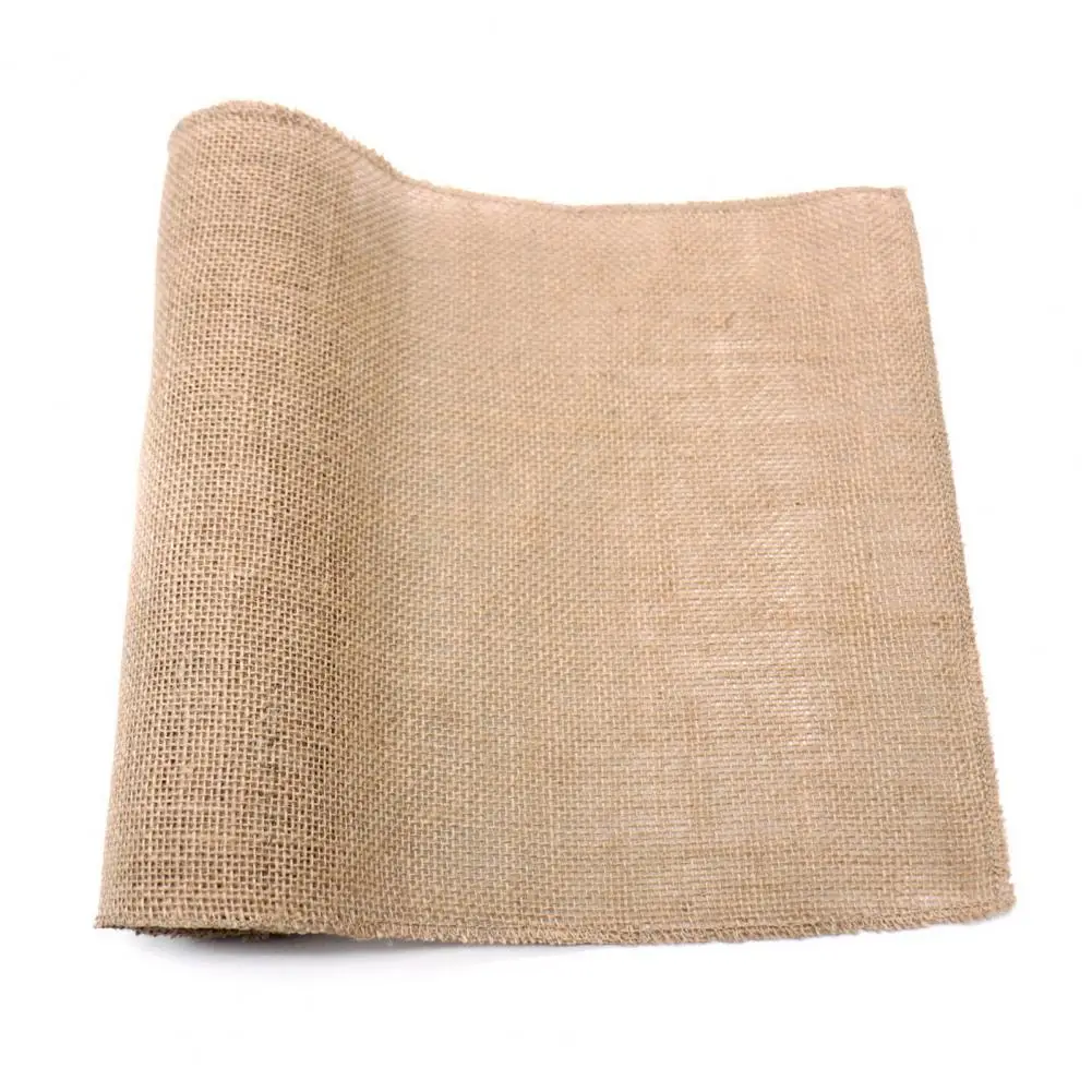 

Elegant Jute Table Runner Rustic Jute Table Runner for Wedding Decor Dining Table Cover Kitchen Supplies 30x1000cm for Photo