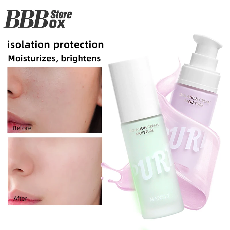 

Makeup Face Primer Breathable BB Cream Not Sticky Face Foundation Intensive Moisturizes Provide Deep Moisture Brighten Skin