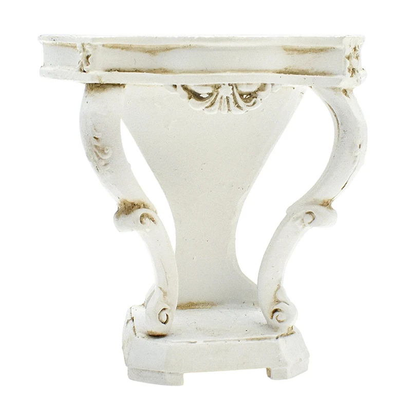 

1/12, боковой стол для кукольного домика в стиле рококо, декоративный шкаф для кукольного домика, строительная игрушка