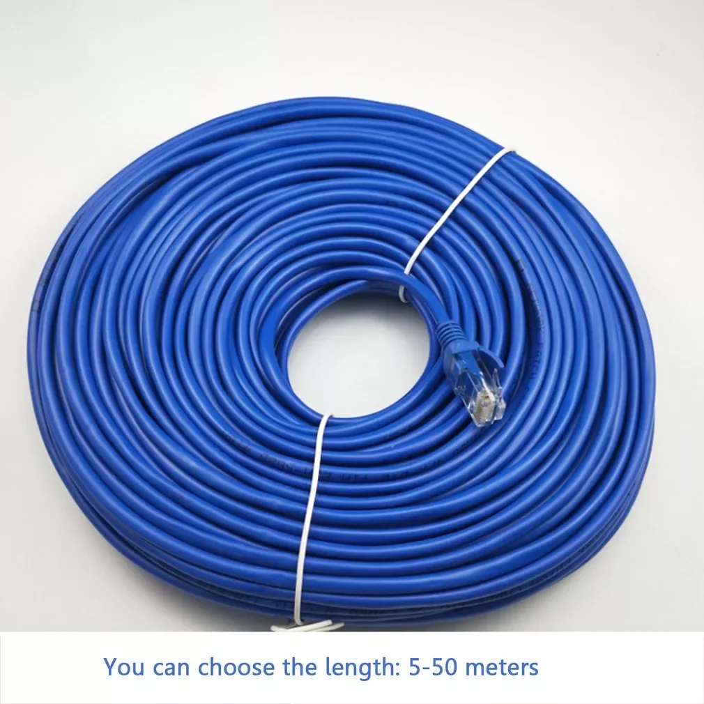 

CAT5 100M RJ45 Ethernet Cables Connector Ethernet Internet Network Cable Cord Wire Line Blue Rj 45 Lan CAT5