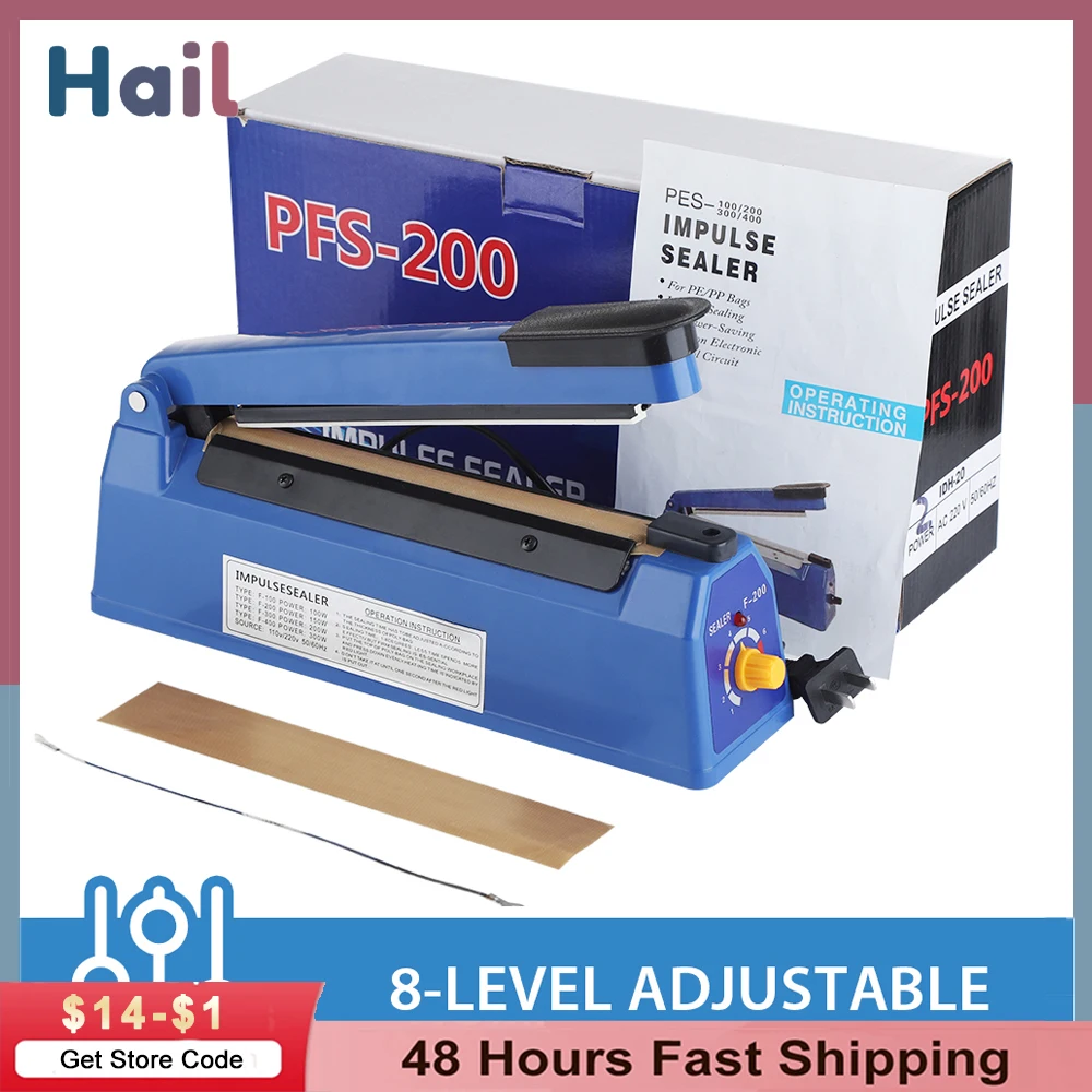 Electric Heat Sealing Machine Fast Heat Sealer Hand Press Va