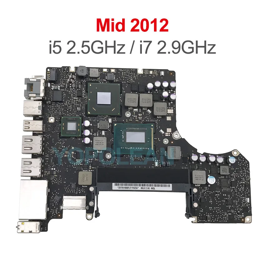 Оригинальная материнская плата A1278 для Macbook Pro 13 &quot i5 2 5 ГГц i7 9 2008 2009 2010 2011 2012 лет |