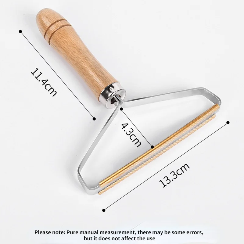 

Lint Remover Clothes Fuzz Fabric Shaver Brush Power-Free Fluff Removing Roller For Sweater Woven Coat Portable Cleaning Tool