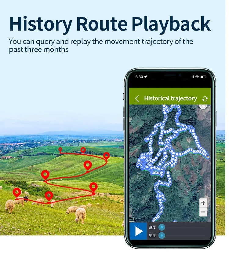 Солнечный GPS-трекер для отслеживания скота (овцы, коровы, крупный рогатый скот) с функцией защиты от потери, зарядкой от солнечной панели и отслеживанием в реальном времени. (art.: 3920db1003fcf) - 3920db1003fcf