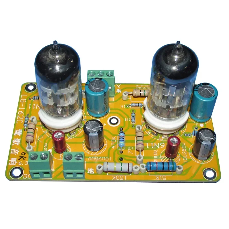 6N11 (6DJ8) Схема усилителя SRPP предусилитель для наушников высокое усиление низкий