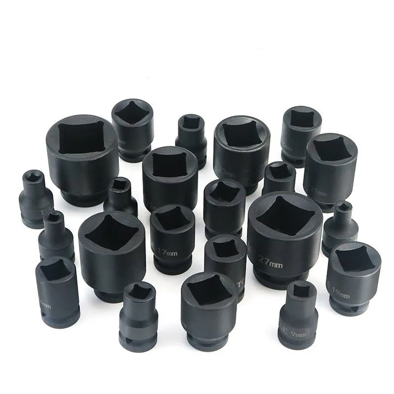 

OUIO Торцевые головки для ударного ключа 1/2", хромованадиевая сталь, 5-30 мм