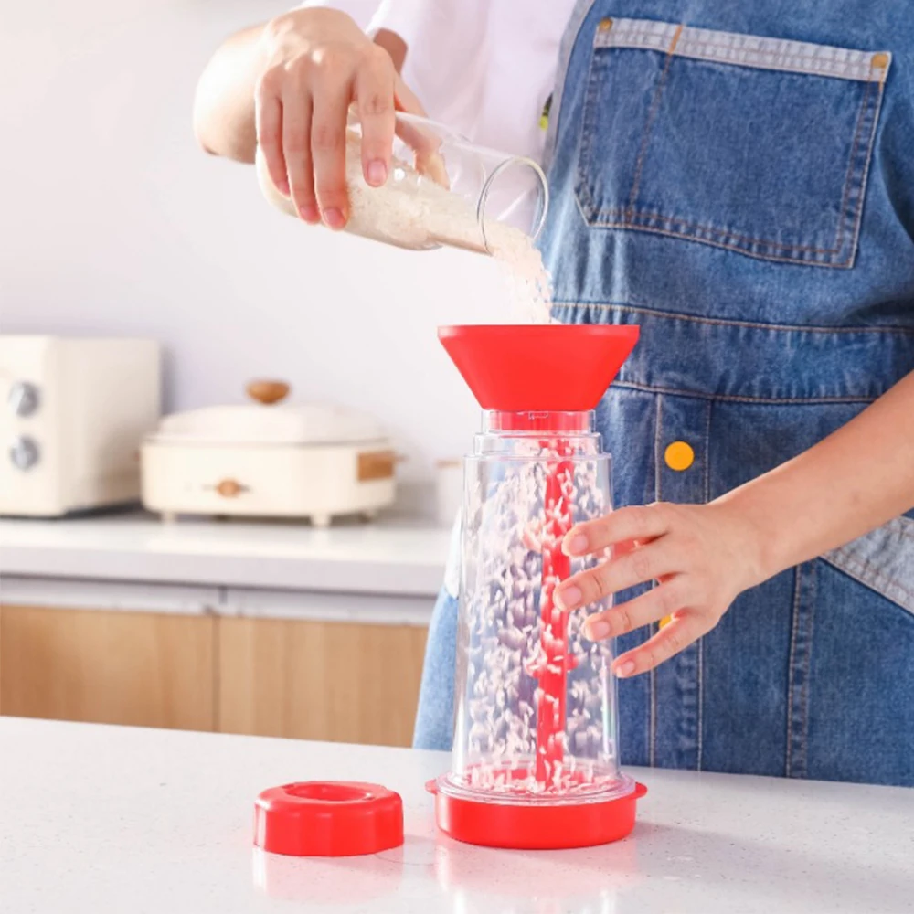 

Зеркальный диспенсер для муки из прочного материала