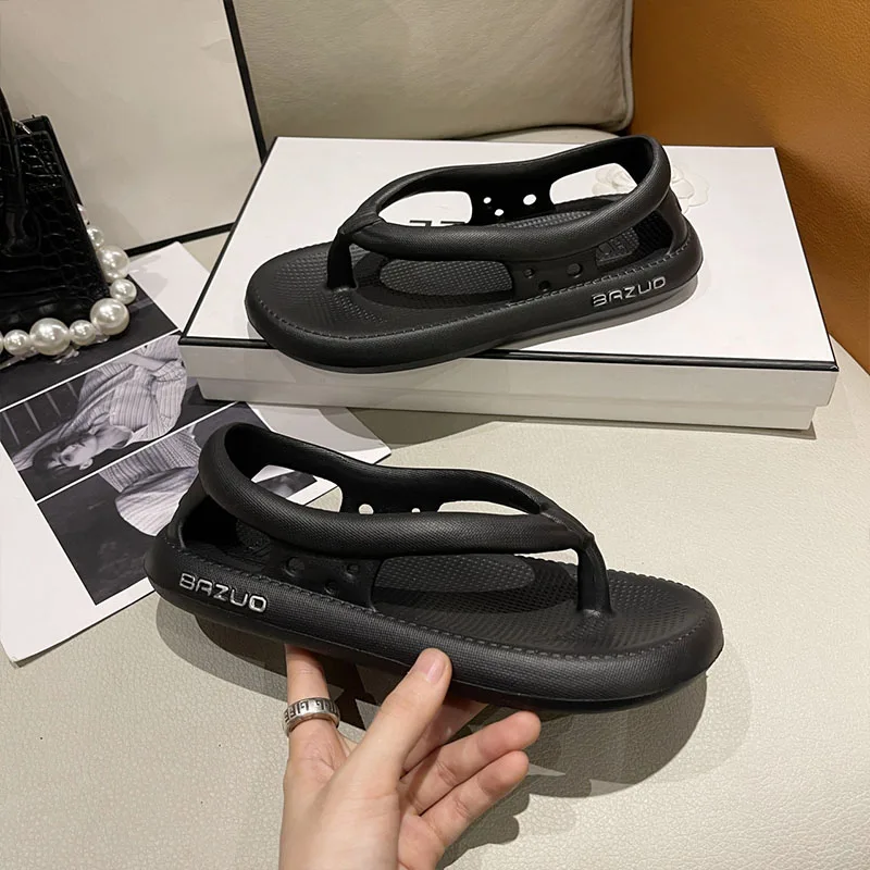 Летние Новые сандалии шлепанцы для путешествий повседневные пляжные улицы