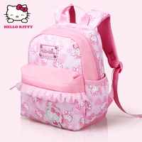 hello kitty kindergarten girls schoolbags spine protection decompression lightweight leisure girls backpack