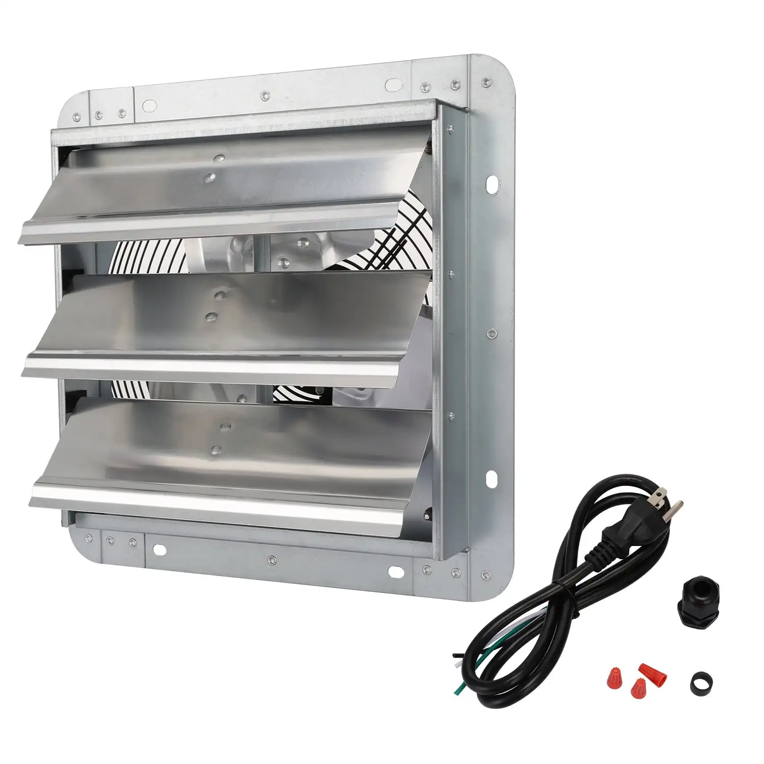 

10" Aluminum Shutter Exhaust Fan High Speed Ventilation Extractor Bathroom Fan