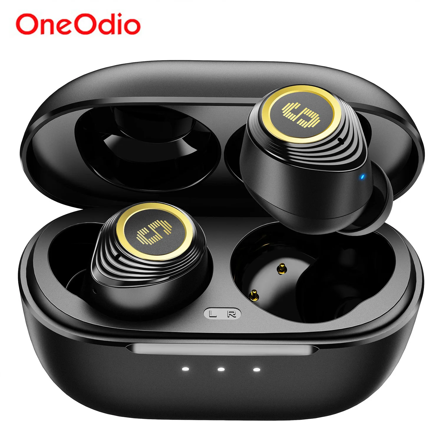 

Oneodio SuperEQ Q2 Pro ANC TWS Bluetooth 5.2 Earphones Wireless Headphones 35dB Hybrid Active Noise Cancelling Earbuds With Mic