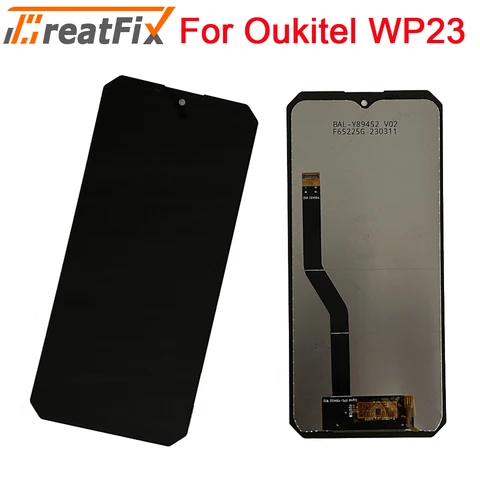 Оригинальный протестированный ЖК-дисплей для OUKITEL WP23, ЖК-дисплей и дигитайзер сенсорного экрана в сборе OUKITEL WP 23 WP23 Pro, детали ЖК-сенсора