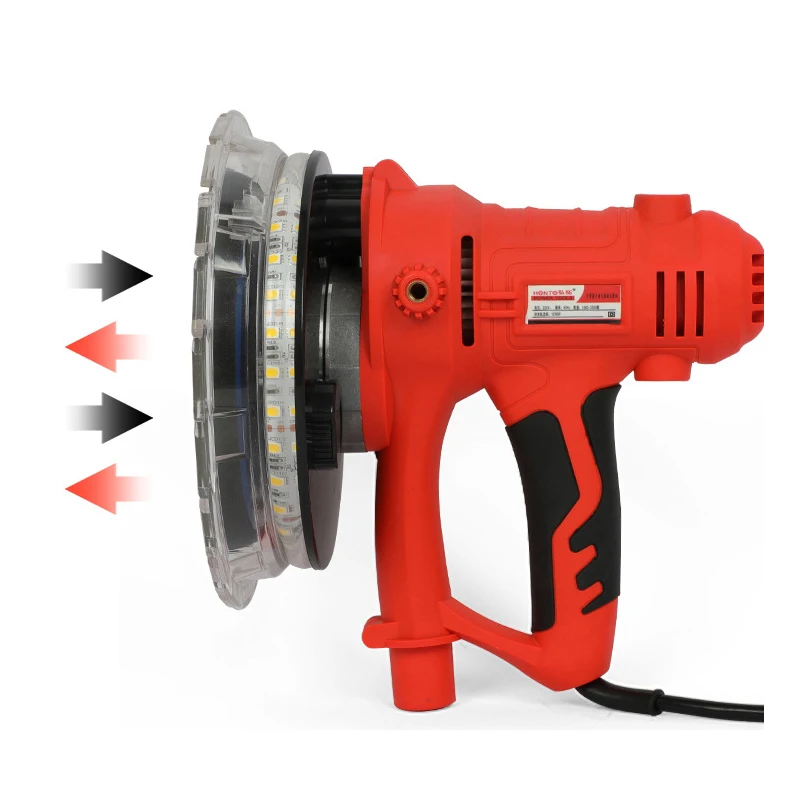 

Electric led light wall mortar polishing machine