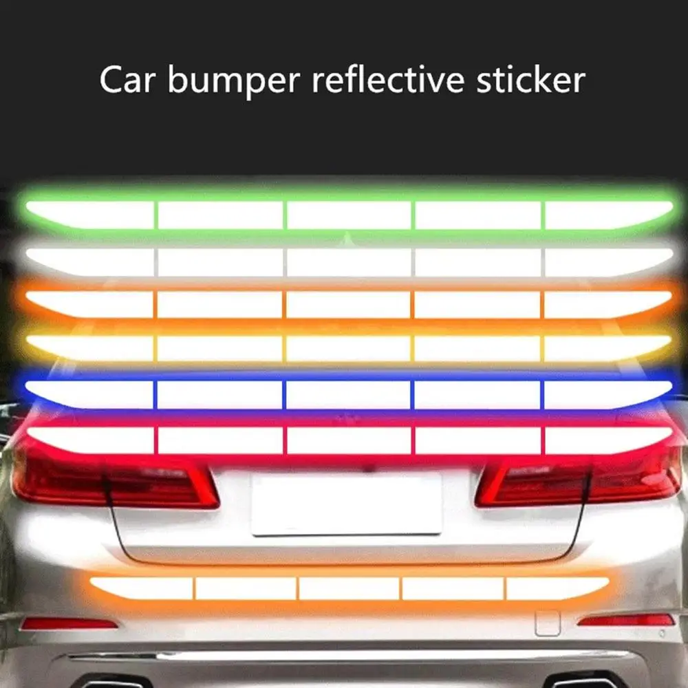 

Reflectante Reflector Sticker Car Exterior Accessories Adhesive Reflective Tape Reflex Exterior Warning Strip Protect Car Body