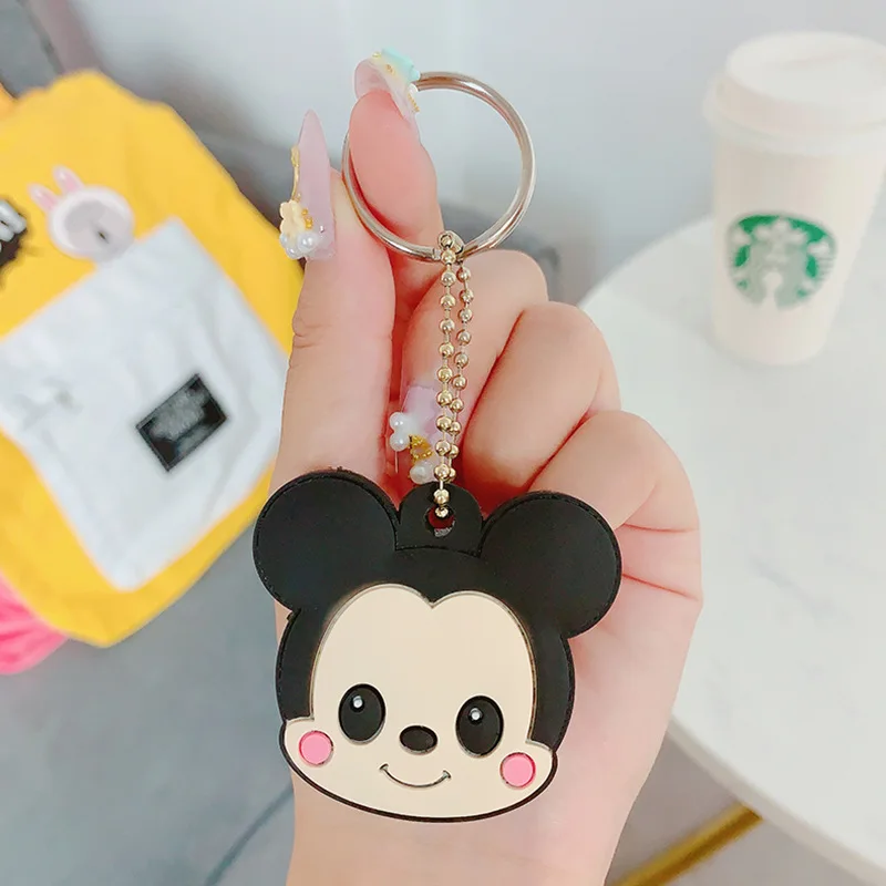 Kawaii Sanriod Accessories Kitty kuromi My Melody Cartoon Silicone Case Backpack Pendant Keychain Anime Toys for Girls Gifts