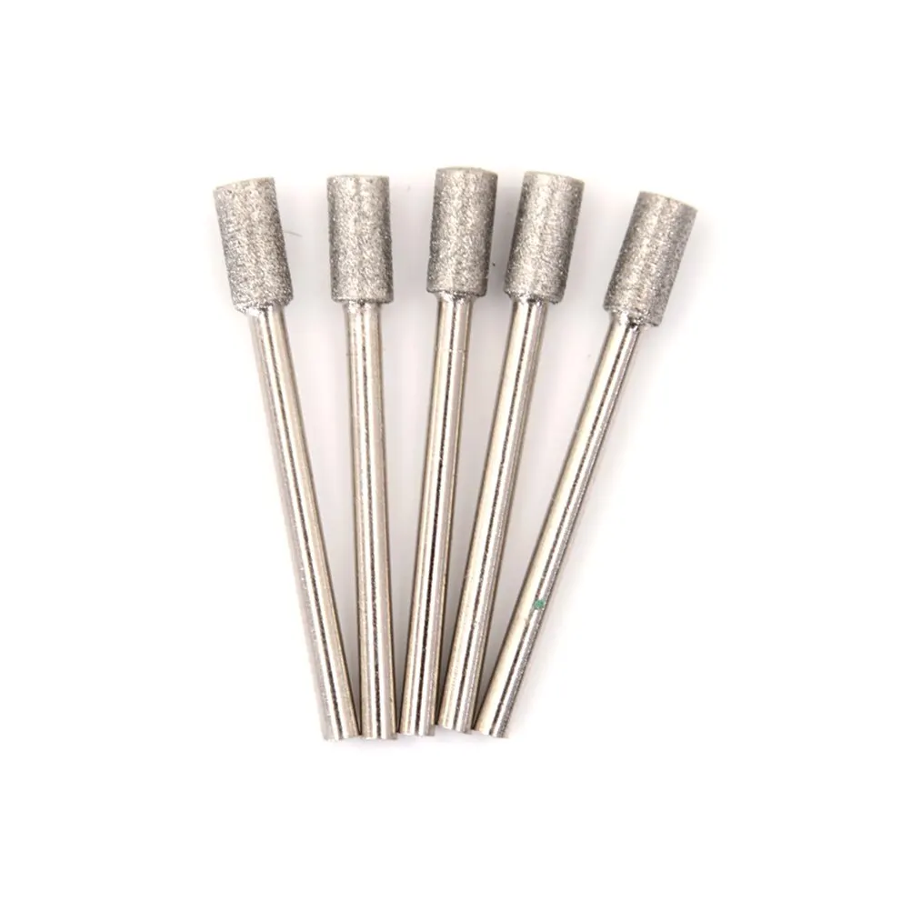 5PCS/lot Diamond Drills Diamond Chainsaw Sharpener Burr Stone File Chain Saw Sharpening