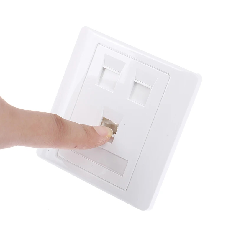 

86 Type Computer Socket Panel CAT5E Network Module RJ45 Interface Outlet