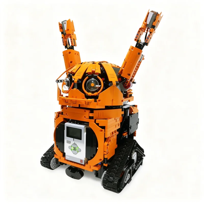 Фото 2090 деталей MOC MINDSTORMS EV3 Модель Бобби, конструктор, архитектурный набор, рождественский подарок, образовательная игра, коллекция идей для творчества, художественная экспозиция. №4