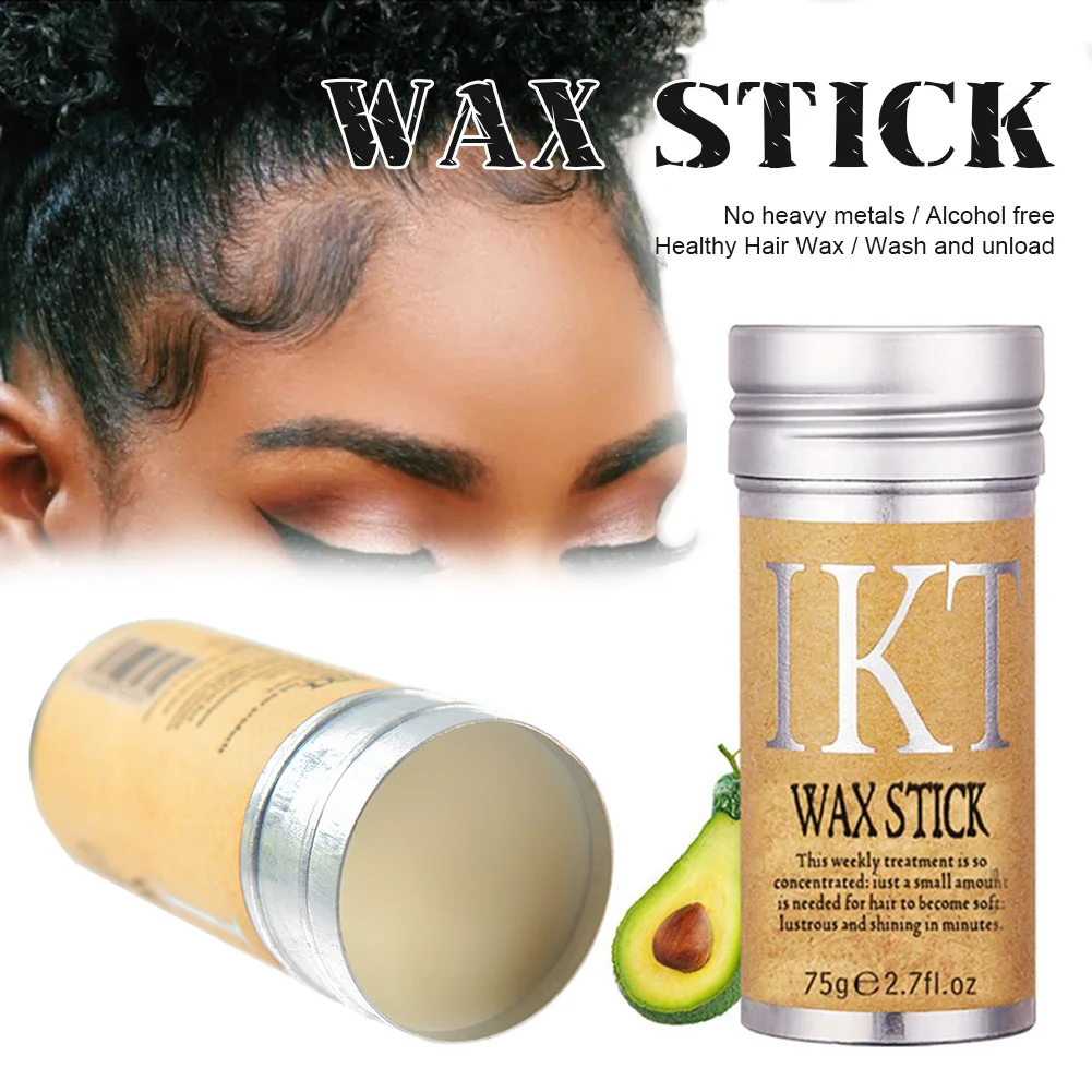 Палочка для волос воск защиты от спутанных краев гель контроля Быстросохнущий