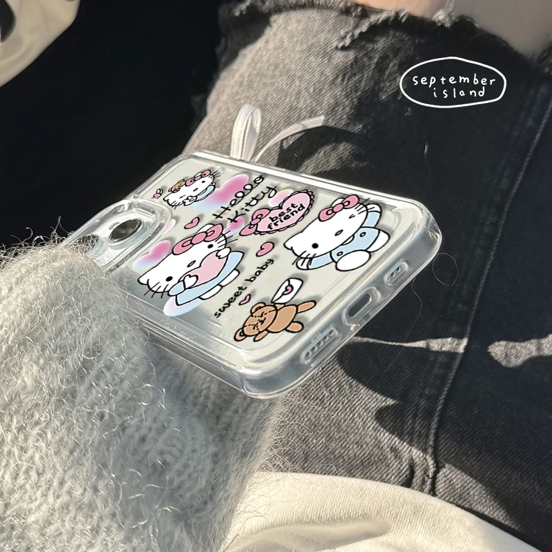 Милый мультяшный чехол Hello Kitty Cat для Honor X8A X8 X7 X6A X7A 90 X7B X8B X6 50 70 X9B X9 X9A 20 Magic 5 6 4 Lite