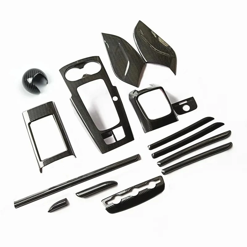 Для Audi A3 2014-2020 салонные декоративные молдинги из углеродного волокна рычаг
