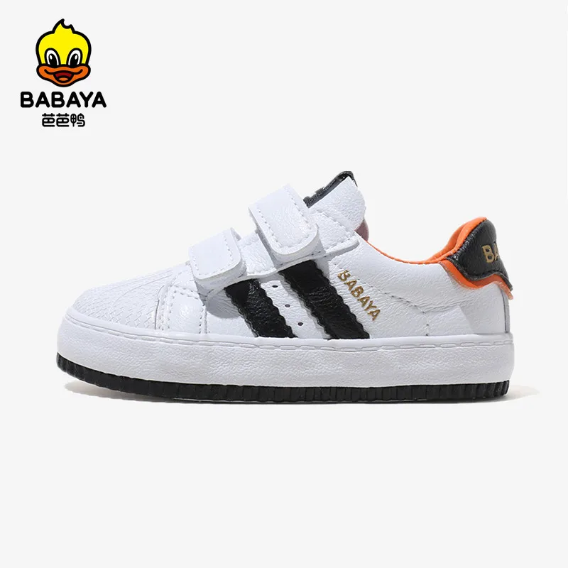 Babaya Baby Shoes 1-3 Years Old Girls White Shoes 2022 Spring Autumn New Boys Shoes Children Shoes for Toddler