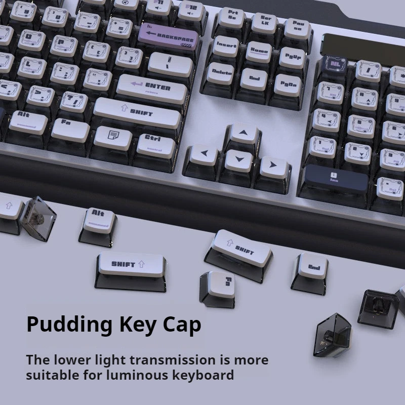 Технология колпачков Pudding фиолетовая колпачок для клавиш персонализированная