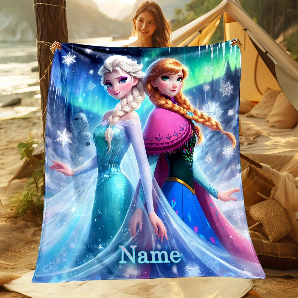 Персонализированное одеяло с индивидуальным именем фланелевое изображением