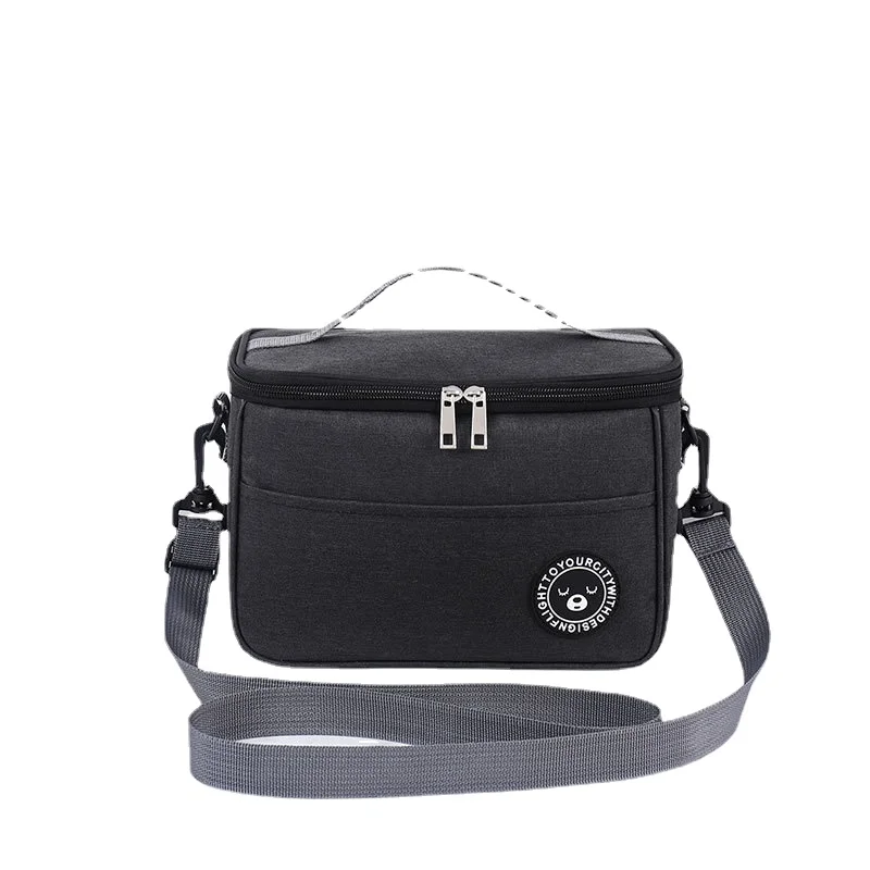 

Camping Thermal Cooler Bag WIth Shoulder Strap Waterproof Oxford Cloth Picnic Insulated Bag Sac Lunch Box Picnic Basket