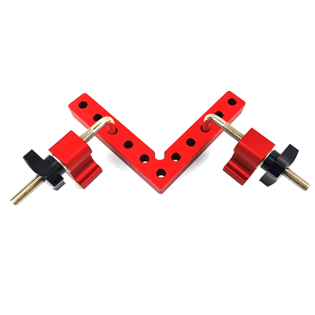 

Right Angle Clip Carpenter Positioning Panel Auxiliary Fixture Aluminium Alloy 90 Degree Easy Apply Corner Fixing Clamping Tool
