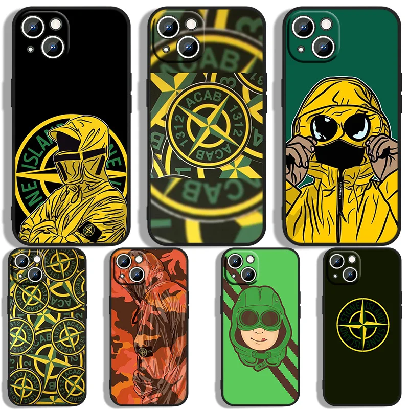 

Gangster boy casual Phoen Case For Apple iPhone 11 12 13 14 Max Mini 5 6 7 8 S SE X XR XS Pro Plus Black Cover Soft Back Capa