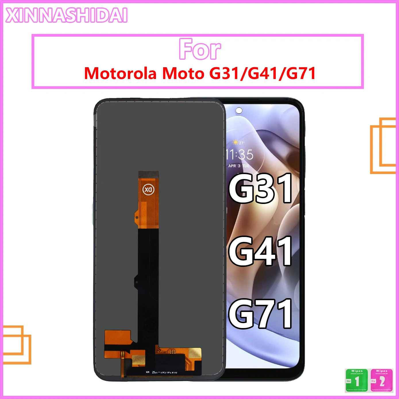 

Оригинальный сенсорный ЖК-экран для Motorola Moto G41, ЖК-дисплей для Moto G31, цифровой преобразователь в сборе, дисплей для Moto G71, ЖК-дисплей