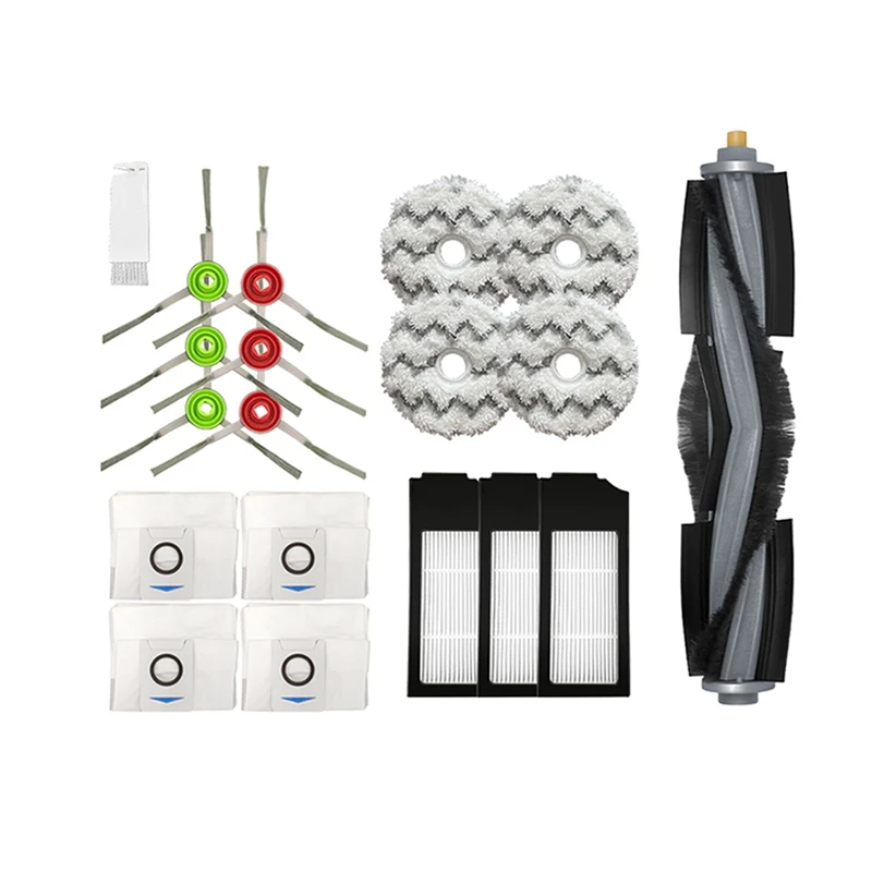 

For Ecovacs Deebot X1 Omni Dust Bag Filter Accessories Robot Vacuum Cleaner Mop Cloth Main Brush Replacement Parts