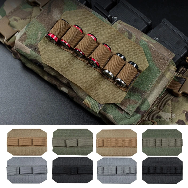 

Portable Tactic Loop Panel Drop Insert 3/ 6 Hole Bulk Cartridge Organizers Storage Bag For Chest Rig Hunting Drop Shipping