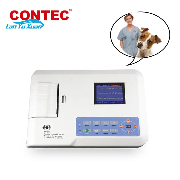 

CONTEC ECG300G-VET Electrocardiograph Vet Ecg Machine China