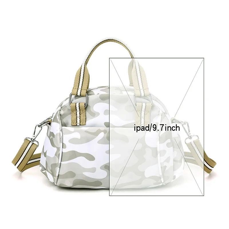 New Fashionable Women's Shoulder Bag,Multi-purpose Large Capacity Simplicity Canvas Tote,Nylon Lightweight Portable Handbag