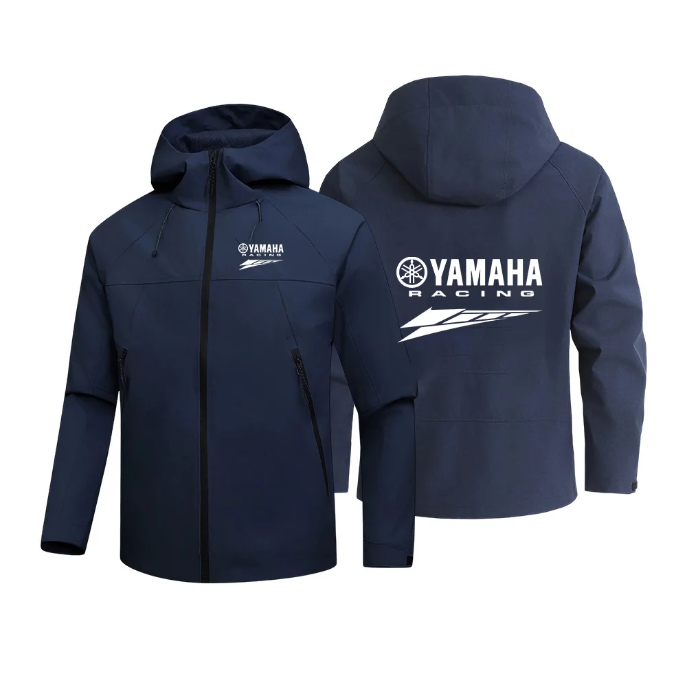 Фото Ветрозащитная спортивная куртка Yamaha для мотоциклистов, повседневная модная велосипедная куртка для мужчин и женщин №4