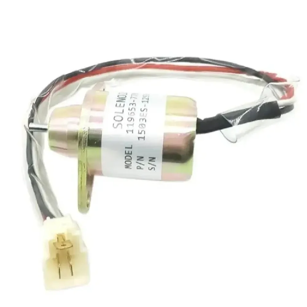 Детали двигателя для Fit Yanmar 12 В фотоэлемент клапан 1503ES ‑ 12S5SUC5S стопорный