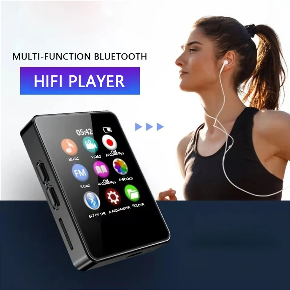 Студенческий MP3-плеер bluetooth Спортивная электронная книга формата Mp4 Fm1.8 дюймов с