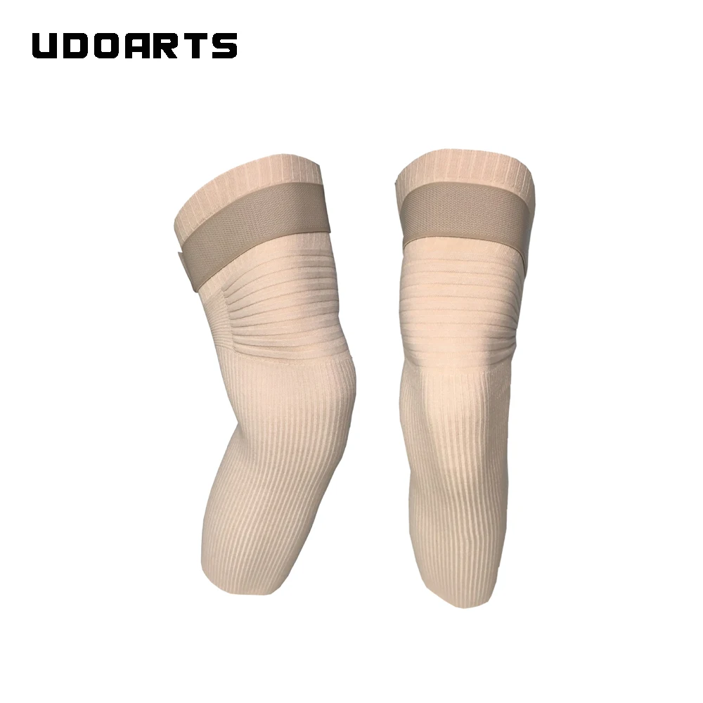 Хлопковые гетры UDOARTS эластичные для ног всесезонные с противоскользящим