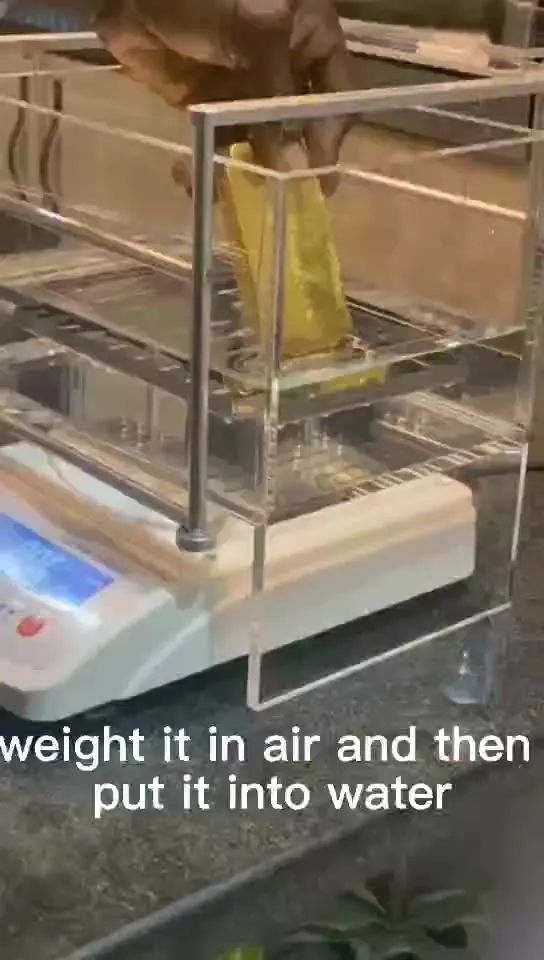 Измеритель плотности золота 3 кг с большим резервуаром для воды |